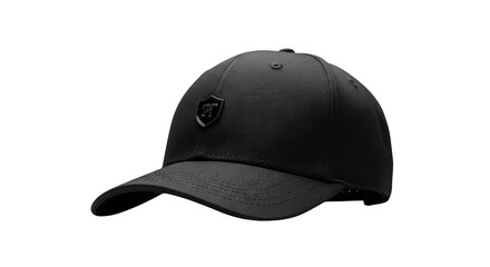Fototapeta premium Stylish black hat with subtle edge