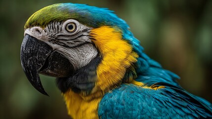 blue and yellow macaw ara