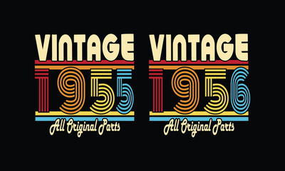 Retro Vintage  1955 to 1956 ,Vintage T shirt bundles .70 year old Vintage.

