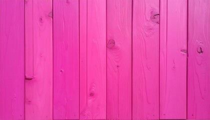 Vibrant pink wooden planks