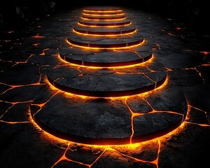 Lava Steps to Inferno.