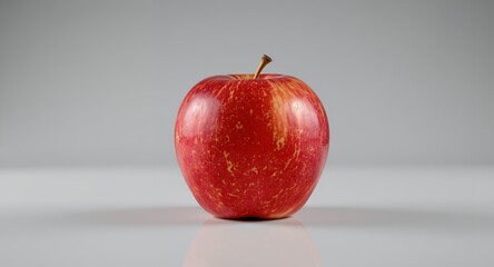Red apple, fruit, healthy food, studio shot, single apple, red skin, fruit photography, food photography, healthy eating, vitamin, diet, nutrition, organic food, fresh fruit, close up, delicious,