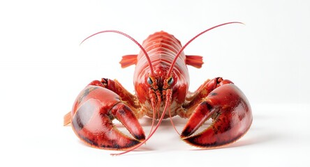 Red Lobster, Seafood, Claws, Ocean Delicacy, Cooked Crustacean, Food Photography, Gourmet Meal, Restaurant Menu, Culinary Image, Close-up View, Delicious Dish, Shellfish, Marine Animal, Animal Ph