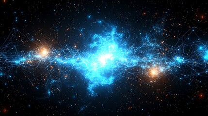 Cosmic Energy Flow for Nebula Background.