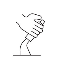 car hand brake icon, vector best line icon.