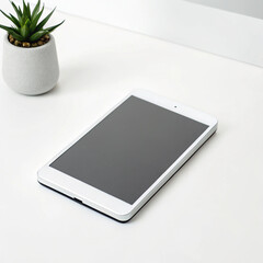 tablet pc with green screen