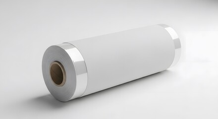 Roll of White Packaging Film Clean & Simple