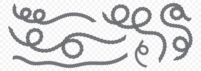 Rope brush pattern. Thread pattern seamless . rope vector illustration on Transparent background. EPS 10. ©  ICON TOPPER