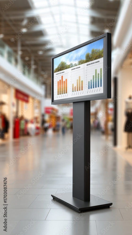 Leinwandbilder dynamic information display, a comprehensive visualization of data and insights on large screen.