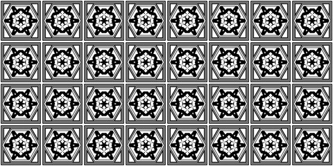 Seamless Transparent Art Deco Geometric Pattern for Background Layout Template