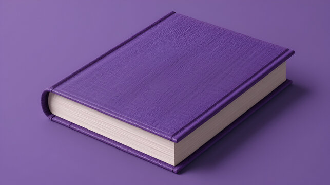 purple linen hardcover, transparent png of a hardcover book, purple book, stationery, books, business graphic