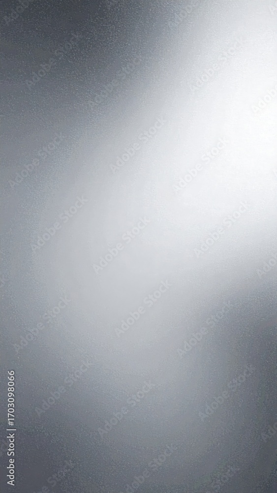 Poster faint lighted metallic texture in silver and gray color with subtle grain effect and smooth elegant 