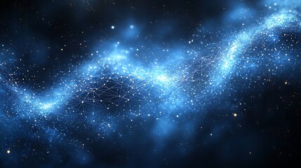 Cosmic Network: Digital Flow.