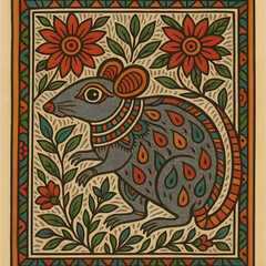 madhubani, painting India