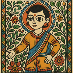 madhubani, painting India