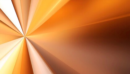 Abstract Radial Orange and Beige Gradient Background