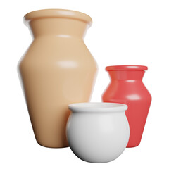 Vase Decoration Clay