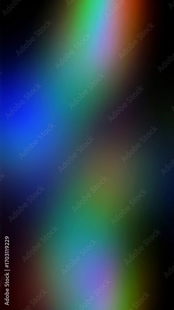 Poster abstract gradient mesh blurred background with rainbow colors smooth transition
