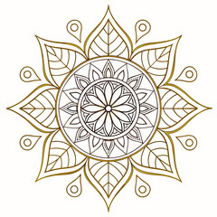 Elegant Geometric Islamic Pattern 1