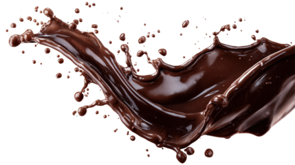 flaying beef jerky isolated on transparent white background