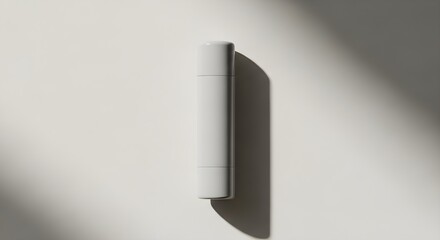 Lip Balm Tube flat lay in studio backdrop clean product