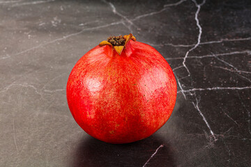 Ripe sweet juicy pomegranate fruit