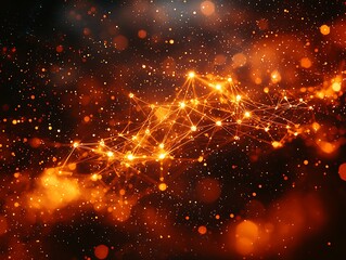 Cosmic Network for Glowing Connections.