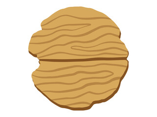 Rustic Wooden Sign Frame Illustration