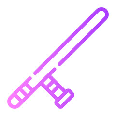 baton gradient icon