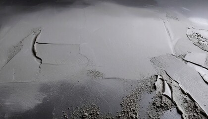 Gray and Black Textured Paint Surface