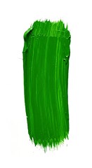 Emerald Green: Impasto Brushstroke Texture