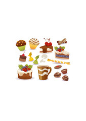 Assorted Cakes and Desserts.ai