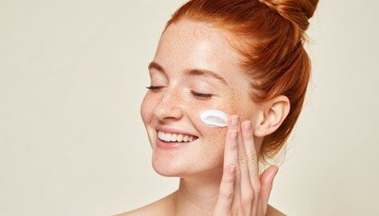 Skincare routine application home bathroom tutorial video bright lighting close-up beauty essentials