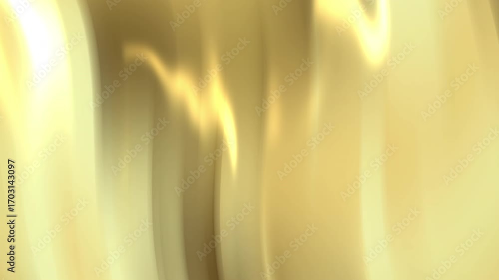 Poster golden hues create a luxurious background. smooth vertical waves flow seamlessly in this elegant gra