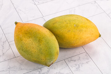 Sweet juicy ripe mango fruit