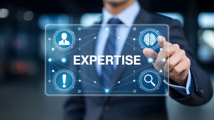 Expertise presented with a modern touch screen interface