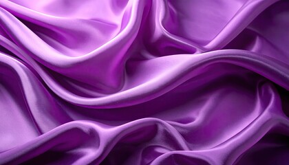 Obraz premium Purple Silk Fabric Draped Texture