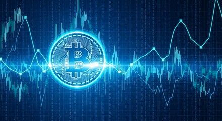 Bitcoin Cryptocurrency Digital Currency.