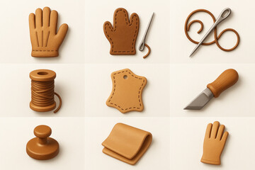 Leather Crafting Tools and Supplies