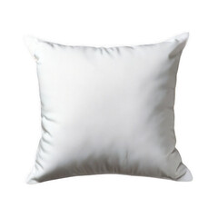  white pillow isolated on white or transparent.