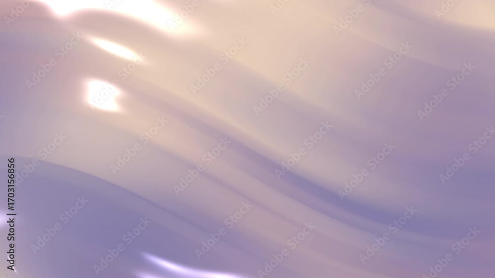 Poster lavender and beige gradient background animation. smooth, flowing waves create a calming, seamless l
