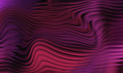 Abstract swirling pattern of rich purple and pink hues with textured lines