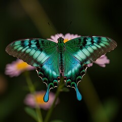 Emerald Wings: A Jewel of the Garden