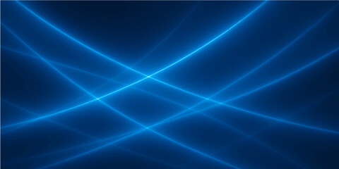 Smooth blue wavy abstract background with flowing lines and colourful futuristic design