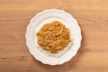 トマトキーマカレー