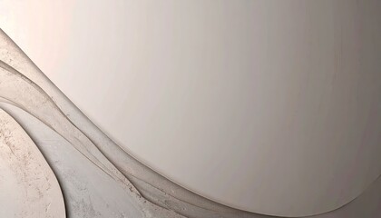 Abstract Beige and White Gradient Background with Subtle Texture