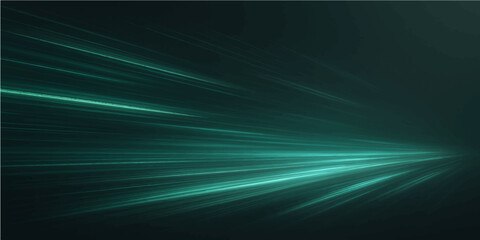 Abstract blue background with glowing rays and dynamic light patterns