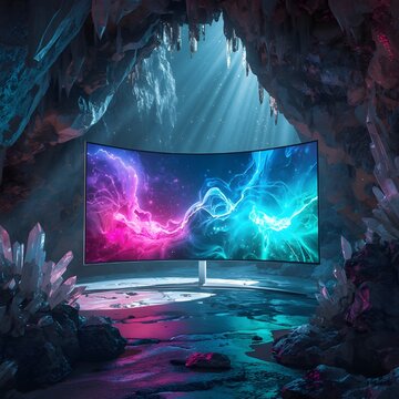 Glacial Ice Cave Screen