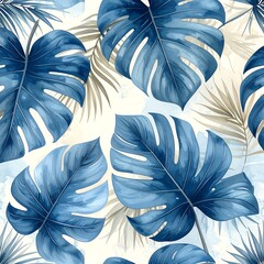 Tropical leaf pattern
