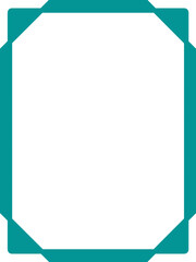 縦フレーム11,グリーン,緑の枠,デザイン,カード,インフォメーション,三角,メッセージ,伝言,告知,お知らせ,メモ,コメント,広告,シンプル,直線的,囲み